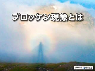 大きな人影が虹色をまとう「ブロッケン現象」とは？出会えるタイミングや名前の由来